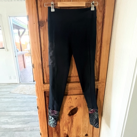 shires equestrian Pants - Navy shires aubrion manor equestrian leggings tights XS new full seat silicone.